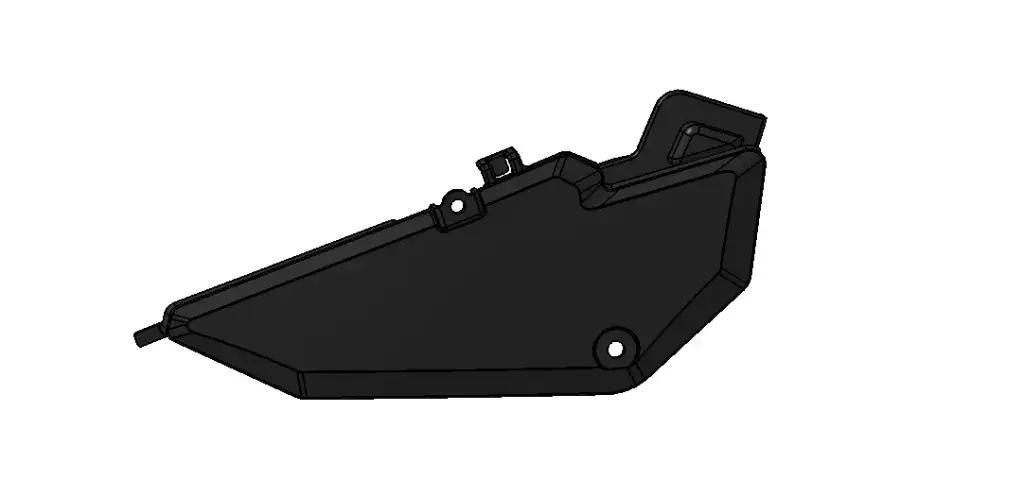 B10 RIDER SEAT COVER LH