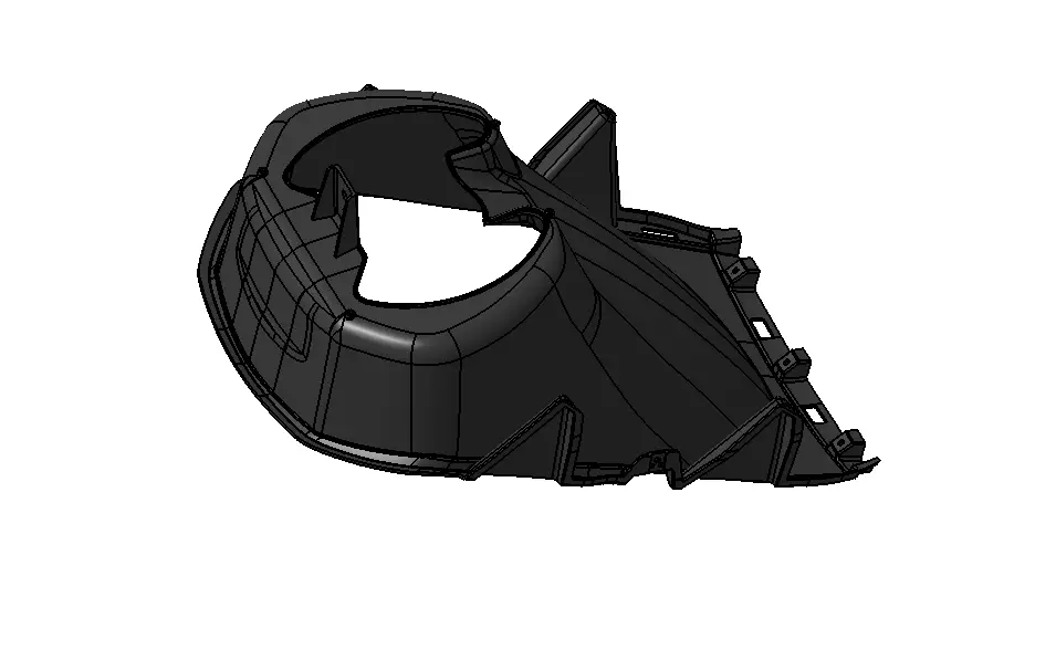 N10 PP FR UNDER MUDGUARD