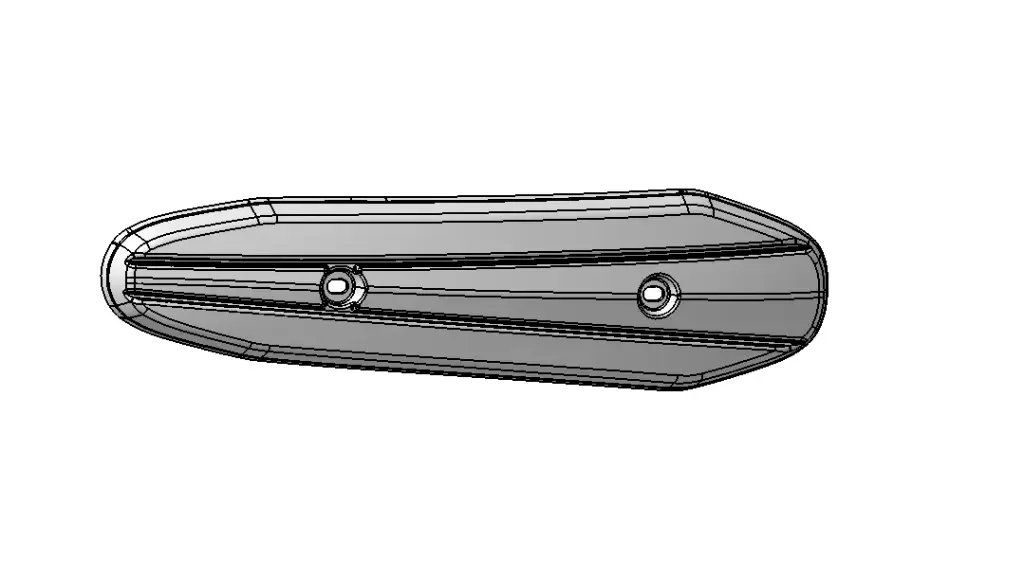 N10 SWING ARM COVER LH ABS