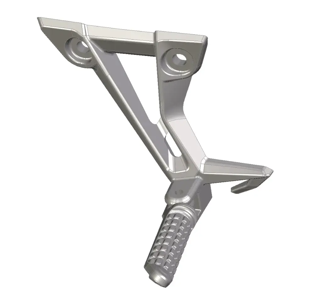 B20 RR LH PILLION FOOTREST HOLDER