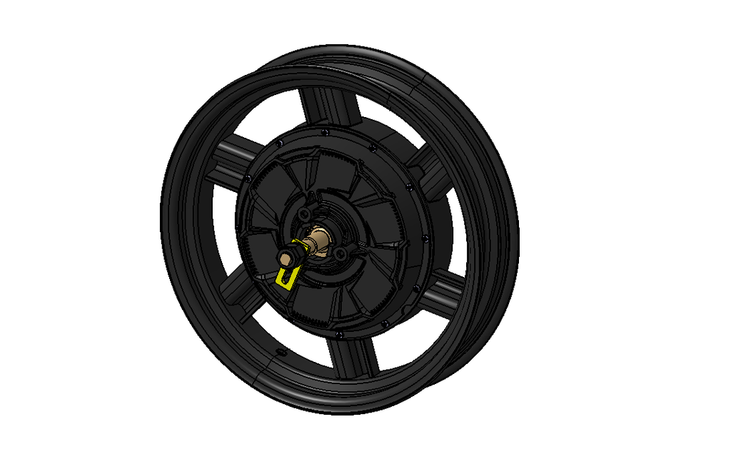 Hub Motor 17 x 3.5