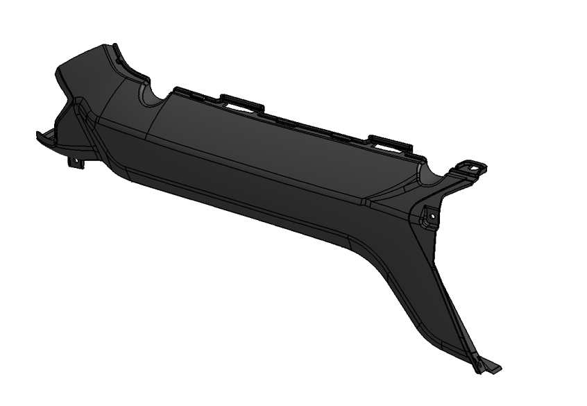 H10 PP REAR SIDE COVER RH
