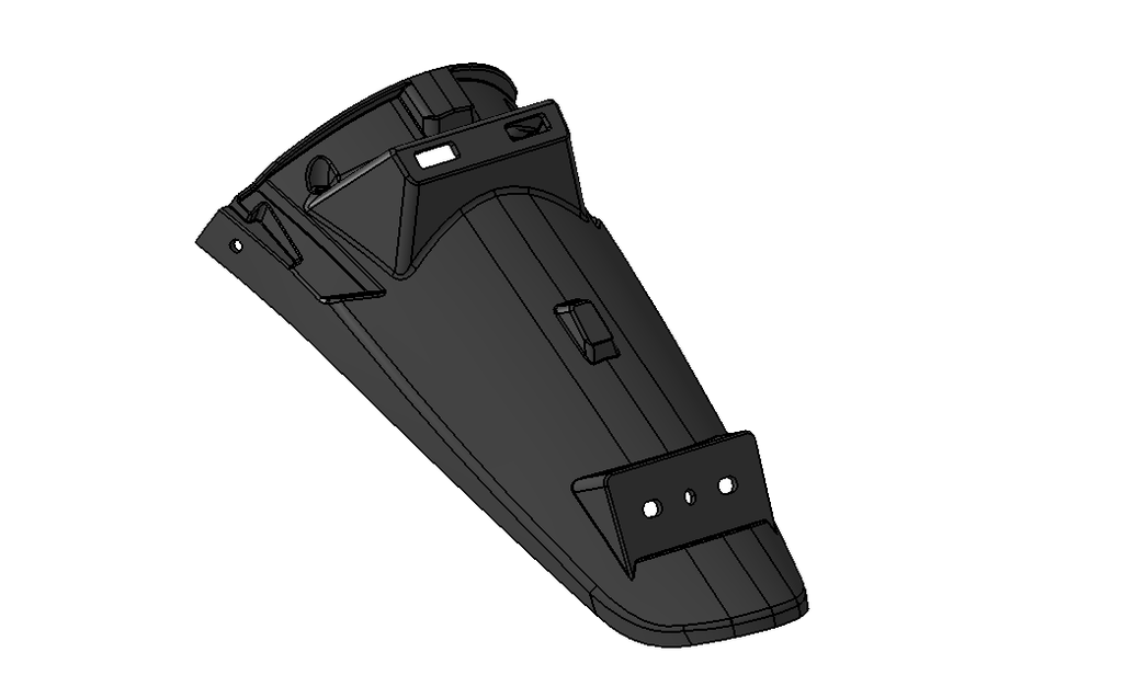 N20 PP REAR MUD GUARD EXTENSION