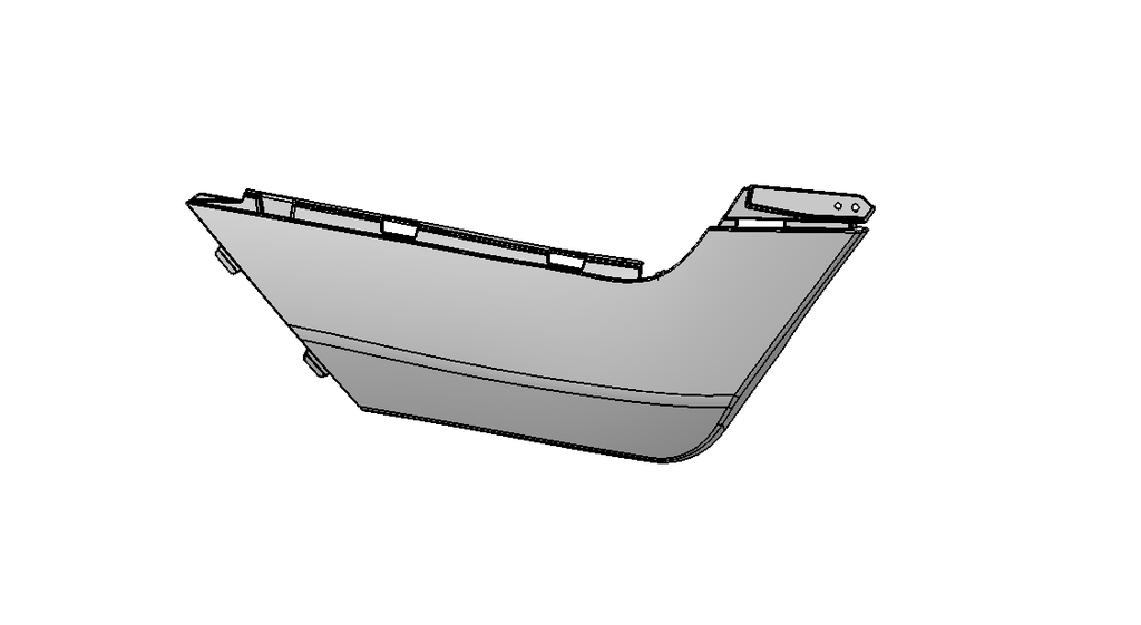 N10 FR SIDE FENDER COVER ABS