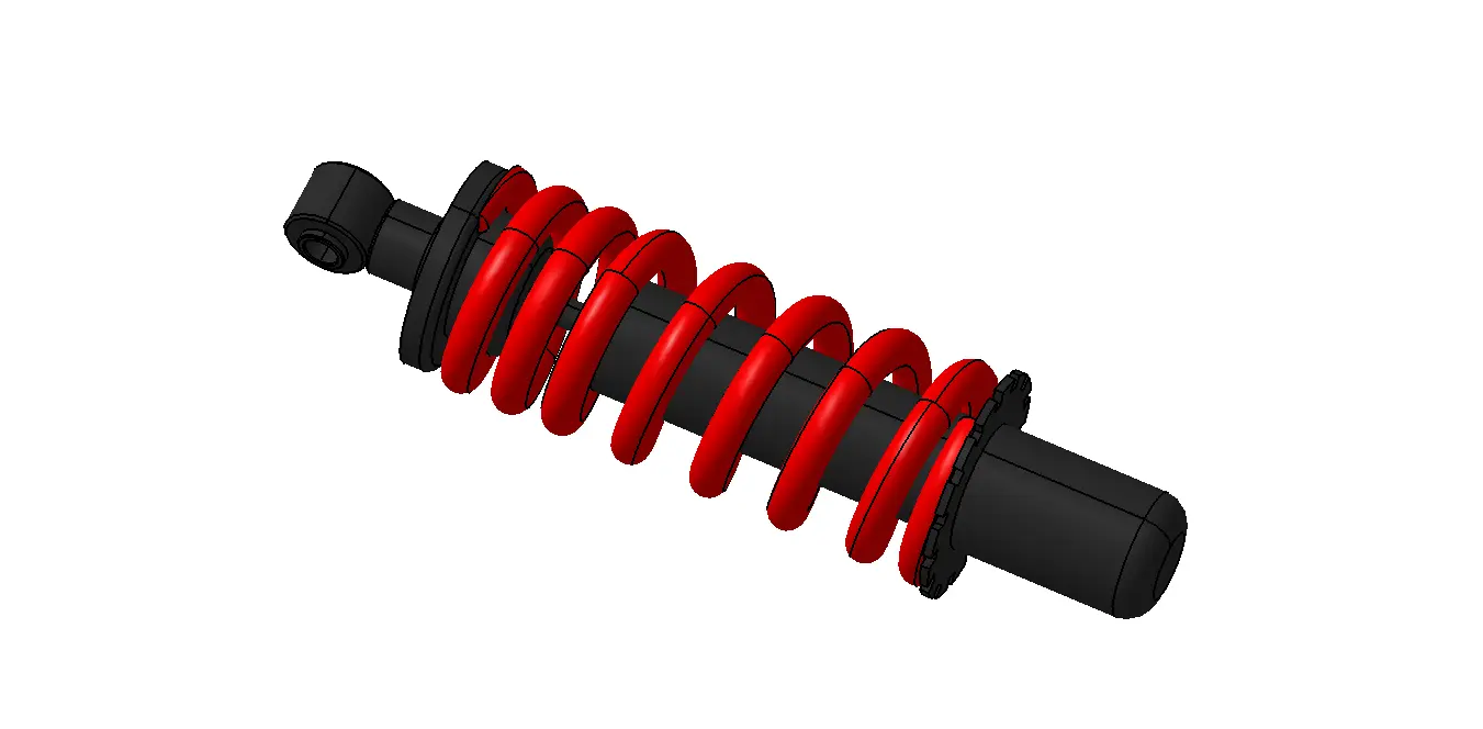 [U10-50434017] REAR LINK MONO SHOCK BIKE