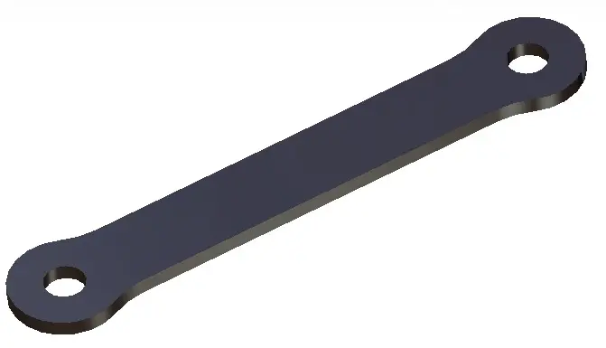 [B20-10044157] SUSPENSION LINK PIVOTAL PLATE