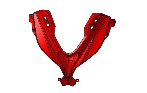 B10 FR HEADLAMP SUPPORT ABS