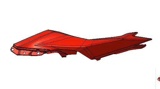 B10 RR P-SEAT SIDE COWL RH ABS