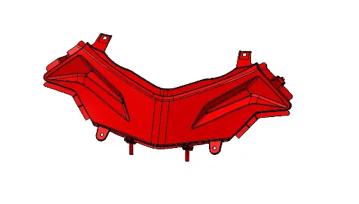 B10 RIDER SEAT COWL ABS