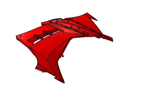 B10 FR SIDE COWL RH ABS