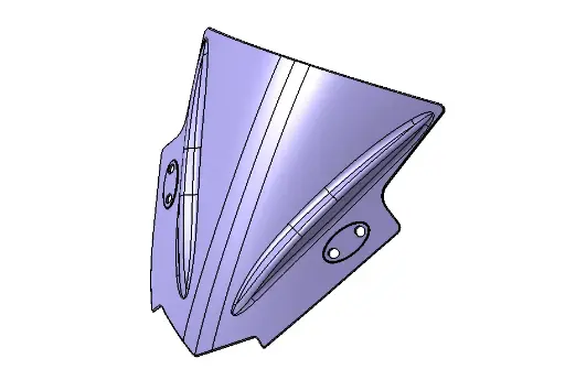 [B10-20084005] B10 FRONT VISOR PC