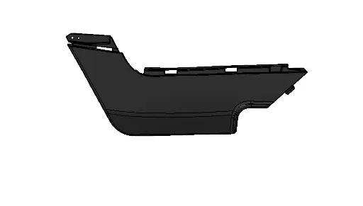 N10 FR LH FENDER COVER ABS