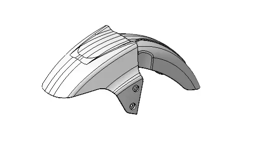 N10 FRONT FENDER ABS