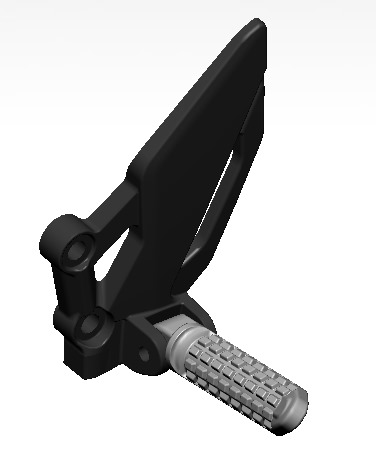 [B20-70003003] FRONT LEFT RIDER FOOTREST HOLDER