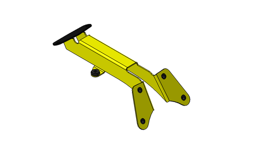 [B10-10003021] REAR TAIL BRACKET AND WELD NUT AND GUSSET ASSEMBLY