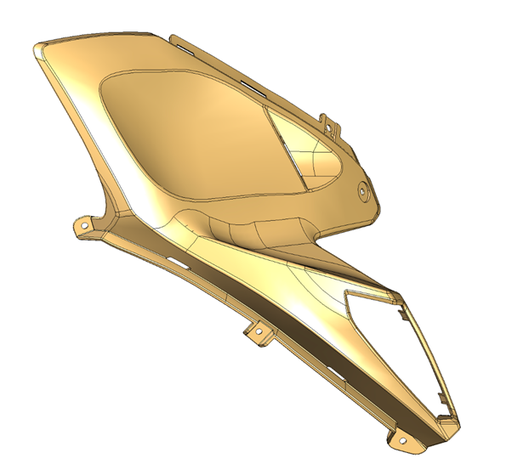 B20 RH SIDE TOP INDICATOR COVER ABS