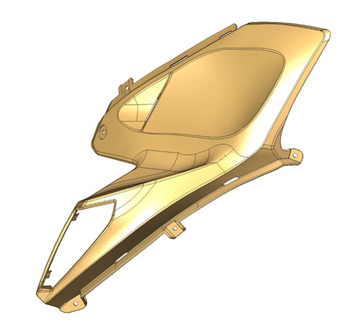 B20 LH SIDE TOP INDICATOR COVER ABS 