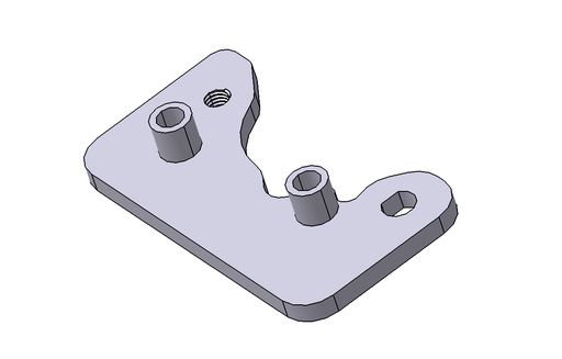 [B10-10003060] B10 REAR BRAKE PLATE ASSY - CENTER POSITION